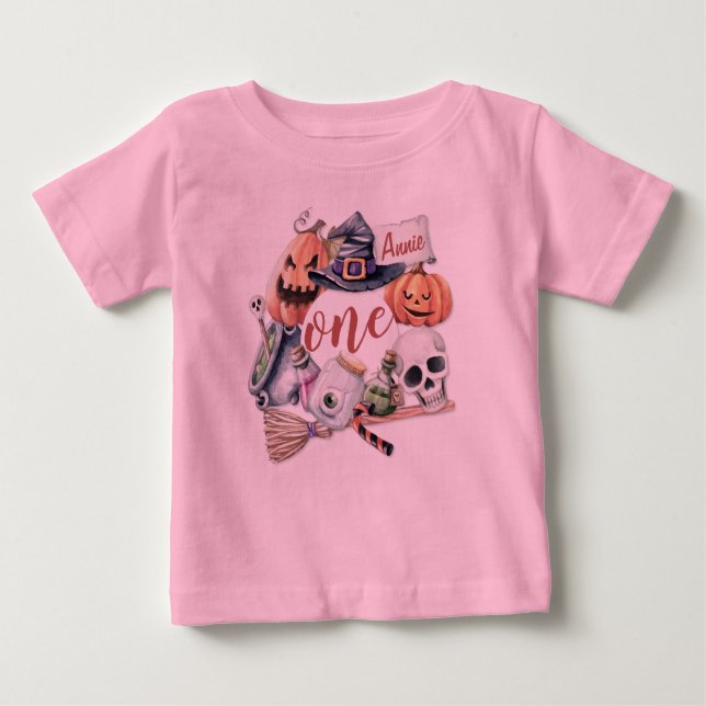 Personalised First Birthday Halloween | Bodysuit (Front)