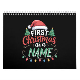 Personalised First Christmas As A Family Matching  Calendar