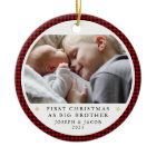 Personalised First Christmas as Big Brother Photo