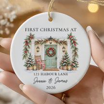 Personalised First Christmas At Our New Home