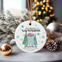 Personalised First Christmas in a New Home
