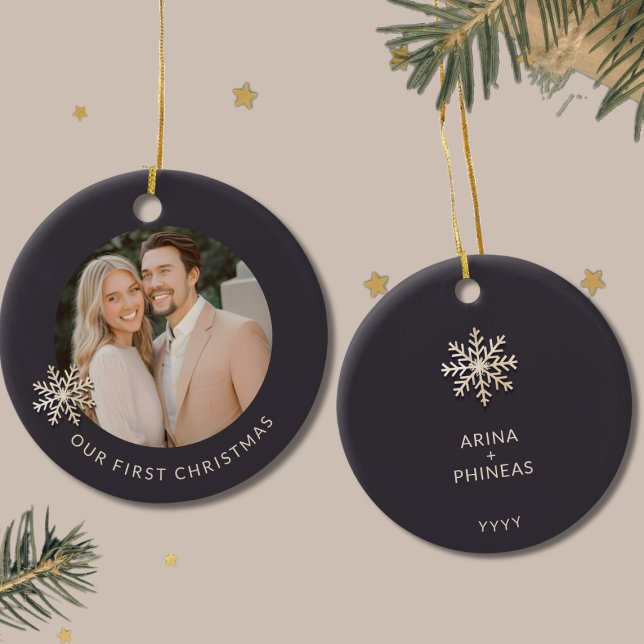 Personalised First Christmas Ornament (Creator Uploaded)