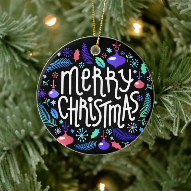 Personalised first christmas together ornament (Tree)