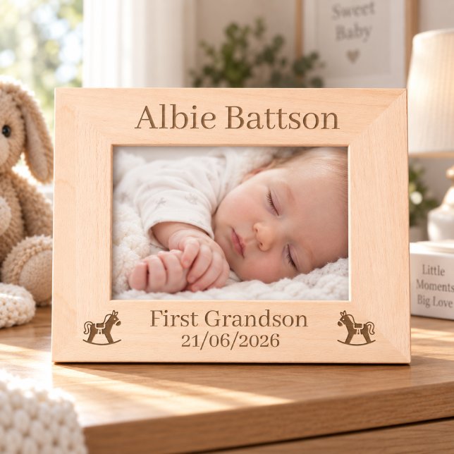 Personalised First Grandson Picture Frame (Creator Uploaded)