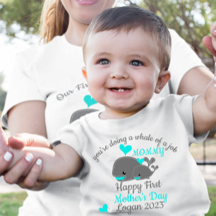 Personalised First Mother's Day Baby Bodysuit 