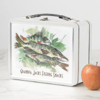 Personalised Fishing snacks | Watercolor Fish