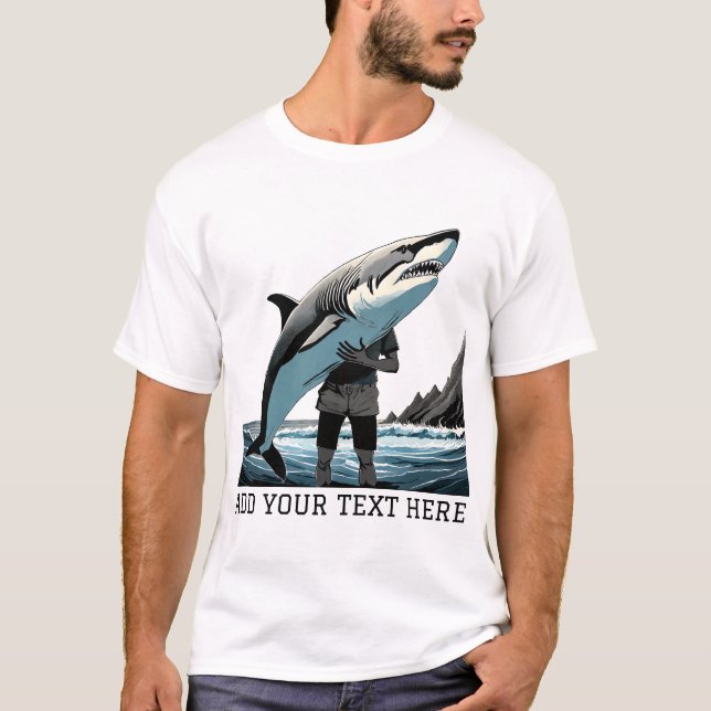 Personalised Fishing T-Shirt (Front)