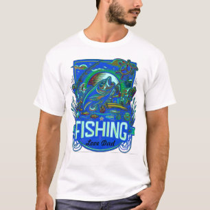 Personalised fishing t shirt