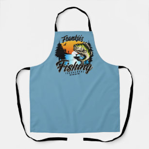 Personalised Fishing Tournament Fish Angler Trout Apron