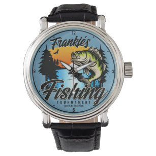 Personalised Fishing Tournament Fish Angler Trout Watch