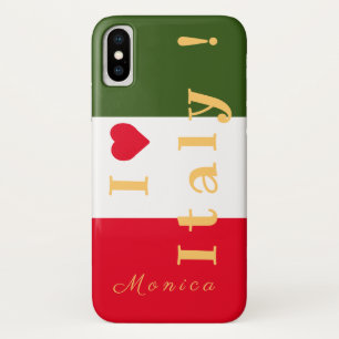 Personalised Flag of Italy Case-Mate iPhone Case