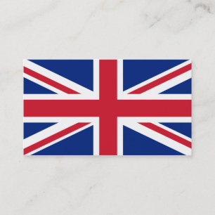 Personalised Flag of the United Kingdom Business Card