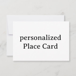 personalised Flat Card 3.5" x 5"