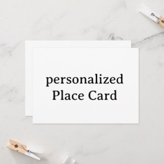 personalised Flat Card S5" x 7"