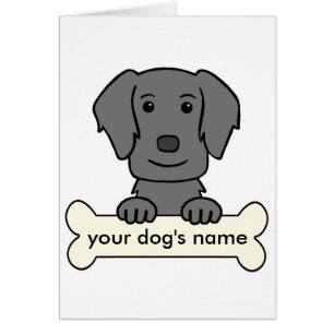 Personalised Flat-Coated Retriever