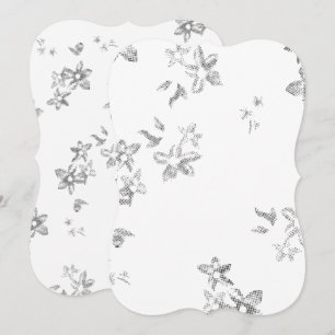 Personalised Flat Notecards • Embossed Cards