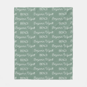 Personalised Fleece Blanket