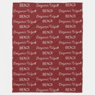 Personalised Fleece Blanket