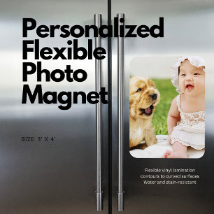 Personalised Flexible Photo Magnet