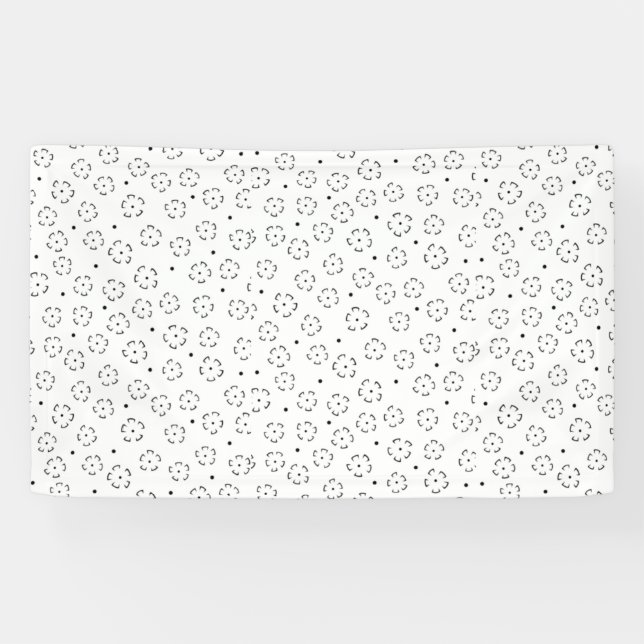 Personalised Floral Birthday Gift Folder Banner (Horizontal)