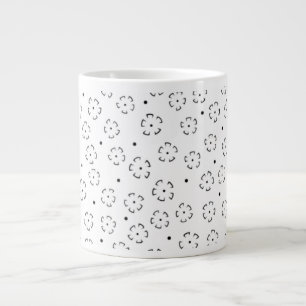 Personalised Floral Birthday Gift Folder Large Coffee Mug