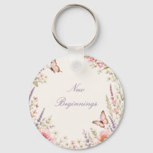 Personalised Floral Butterfly 