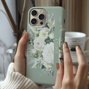 Personalised Floral Case-Mate iPhone 15 Pro Max Case