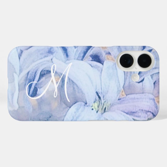 Personalised Floral  Case-Mate iPhone Case (Back (Horizontal))