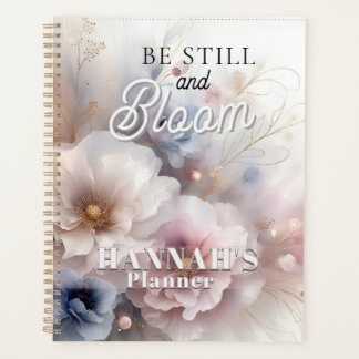Personalised Floral Christian Faith Planner