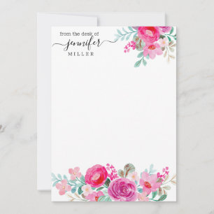 Personalised Floral Design Invitation