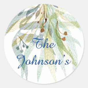 Personalised Floral Envelope Seal