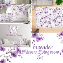 Personalised Floral Monogram Wall Decal – The West