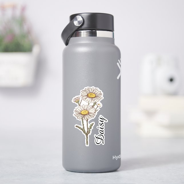 Personalised Floral Name Custom Botanical  (HydroFlask)
