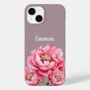 Personalised Floral phone case, Custom Phone case 