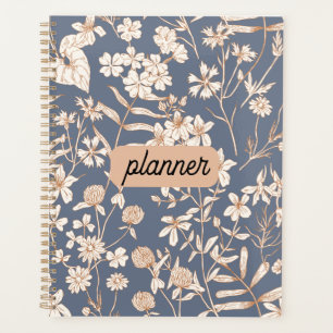 Personalised Floral Planner