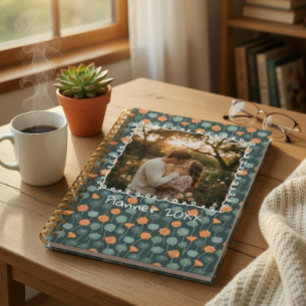 Personalised Floral Planner with Photo