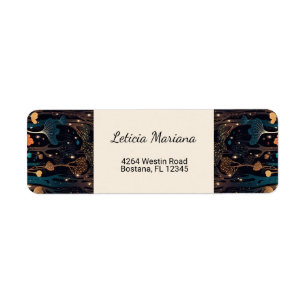 Personalised Floral Spray Fantasy Art