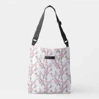 Personalised Floral Sprigs Pattern Pink