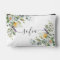 Personalised floral toiletry bag - name & daisies