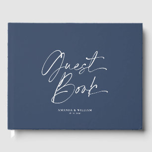 Personalised Floral Wedding Guest Book