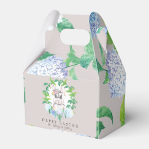 Personalised Floral Wreath Easter Favour Box