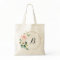 personalised Floral Wreath Tote Bag Bridesmaid