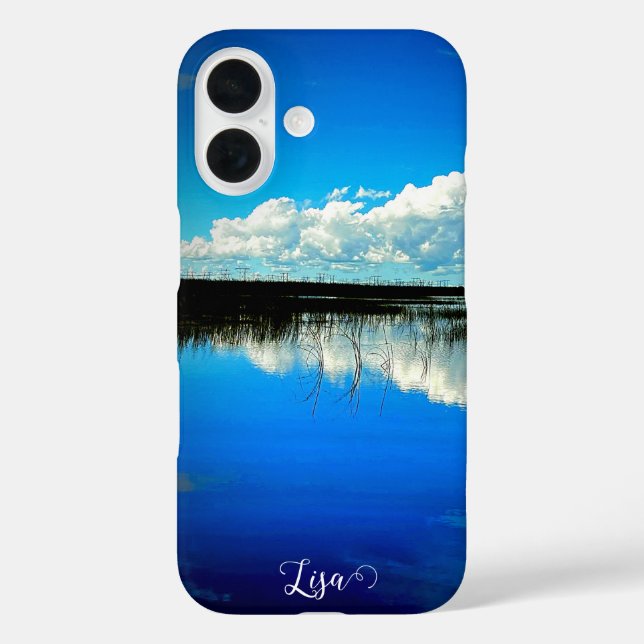Personalised Florida Everglades Apple iPhone Case (Back)