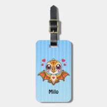 Personalised Flying Dinosaur Bag Tag – Add Name
