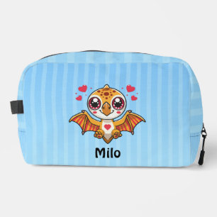 Personalised Flying Dinosaur School Supply Bag