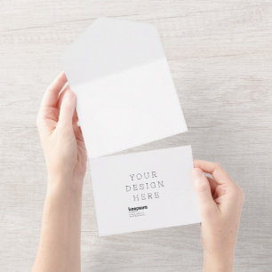 Personalised Folded Greeting Card