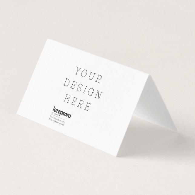 Personalised Folded Greeting Card (Front)