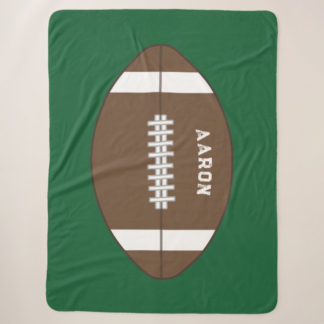  Personalised Football Blanket  (Front)