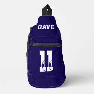 Personalised Football Boot Sling Bag