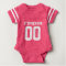 Personalised Football Jersey Baby Boy Custom Text